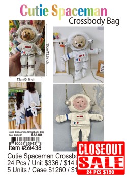 Cutie Spaceman Crossbody Bag
